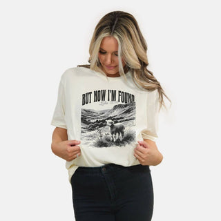Faith Collective Women's Tees S But Now I'm Found Tee