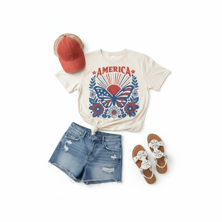 Butterfly America Tee