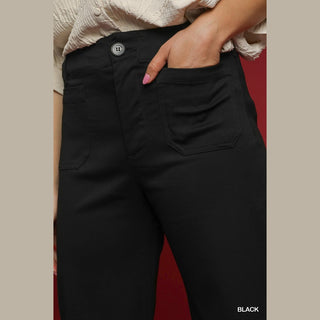 Button Stretch Pants