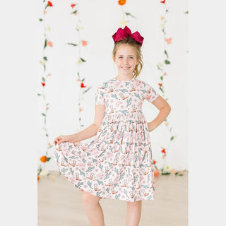 Mila & Rose Kid's Dresses Cactus Cowgirl Pocket Twirl Dress