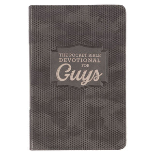 Christian Art Gifts Devotional Camo Pocket Devotional For Guys