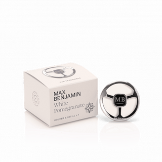 Max Benjamin Car Fragrances White Pomegrante Car Fragrance Vent Clip