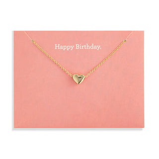 Demdaco Women's Necklaces Happy Birthday Card And Necklace Set