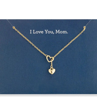 Demdaco Women's Necklaces Love You Mom Card And Necklace Set