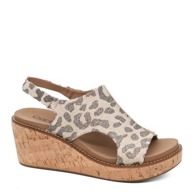 Carley, Tan Sparkle Leopard