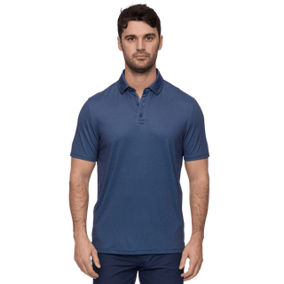 Flag & Anthem Men's Tops Cashiers Navy Dot Polo
