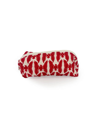 Chase Firebird Red Linen Hot Tools Bag