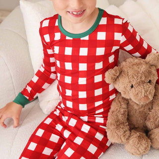 Caden Lane Christmas Clothing Christmas Bamboo Two Piece Pajama Sets