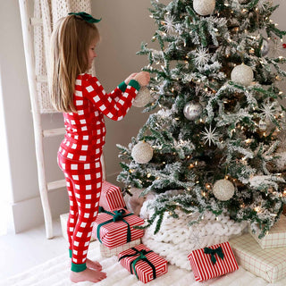 Caden Lane Christmas Clothing Christmas Bamboo Two Piece Pajama Sets
