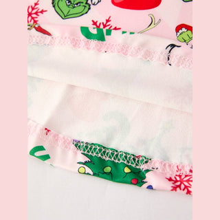 Rylee Faith Designs Kid's Dresses Christmas Character Girls Dress