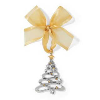Christmas Tree Two Tone Ornament