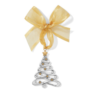Christmas Tree Two Tone Ornament