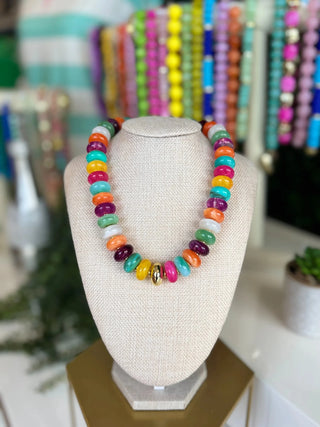 Chunky Colorful Necklace