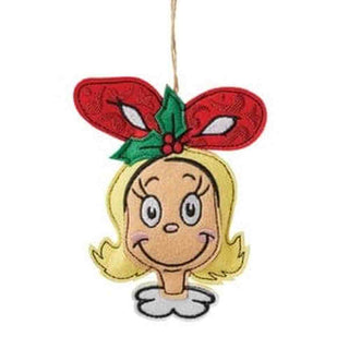 Enesco Christmas Ornaments Cindy Lou  Felt Ornament