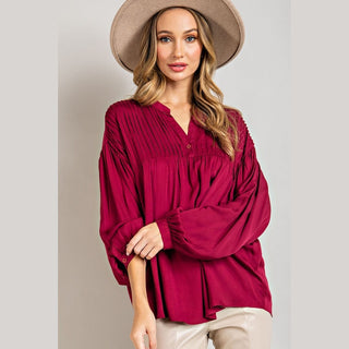 long sleeve blouse