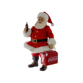 Kurt Adler Christmas Decor Coca Cola Santa