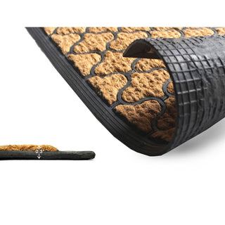 RugSmith Home Decor 18"x30" Coir Diamond Doormat