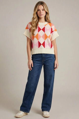 Color Block Sweater