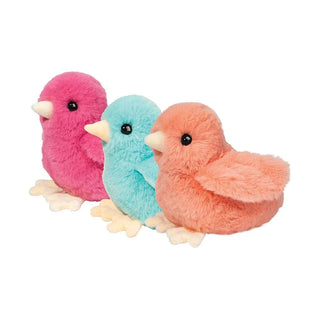 Douglas Stuffed Animals Colorful Chicks
