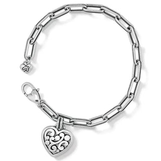 Brighton Women's Bracelets Contempo Heart Link Bracelet