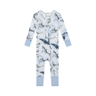 Posh Peanut Baby Footies Convertible One Piece-Sharkly