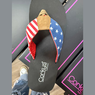 Corky's Liberty Americana Flip Flop