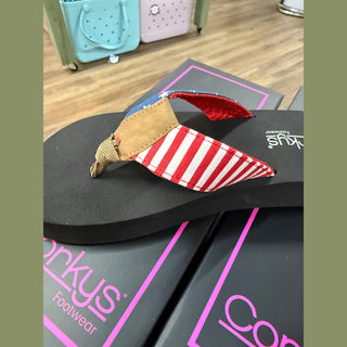 Corky's Liberty Americana Flip Flop