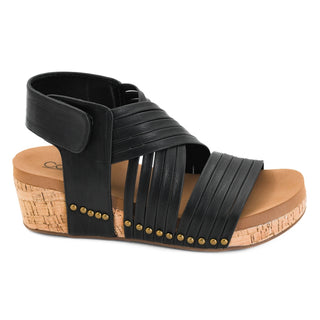 Corkys Good For You Sandal - Black