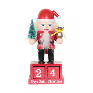 Santa's Workshop Christmas Decor Countdown Nutcracker