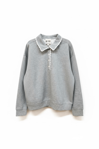 Crochet Detail Pullover