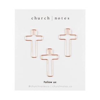 Church Notes Co. stationary Cross Clips