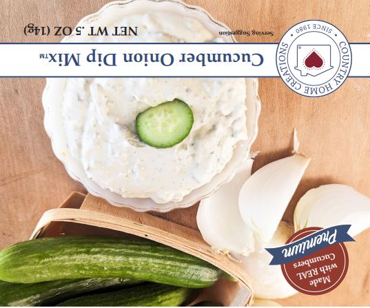 Cucumber Onion Dip Mix