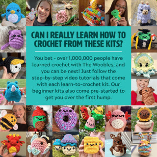 Cupid the Lovebird Crochet Kit