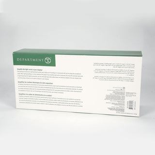 Department 56 Building and Accessories Lighting System box back panel with product details