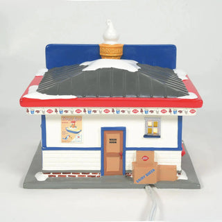 Department 56 Snow Village Dairy Queen