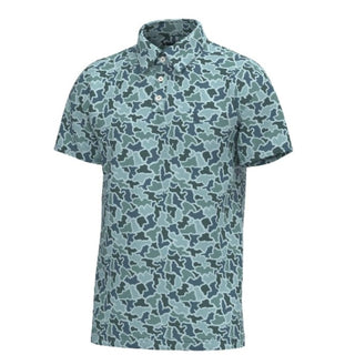Local Boy Men's Tops Small / Camo Dirty Myrtle Polo