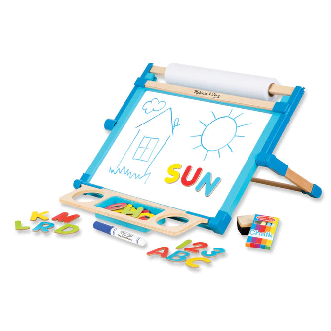 Double Sided Magnetic Tabletop Easel