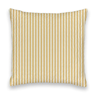 EB Farmhouse Check Gold 20x20 Pillow