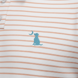 Local Boy Men's Tops Edisto Peach Polo