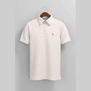 Local Boy Men's Tops Edisto Peach Polo