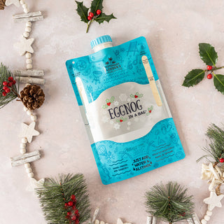 Eggnog in a Bag Cocktail Mixer