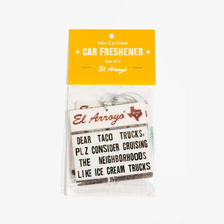 El Arroyo Car Accessories Dear Taco Trucks El Arroyo Car Air Freshener