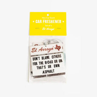 El Arroyo Car Accessories Ur Own Asphalt El Arroyo Car Air Freshener