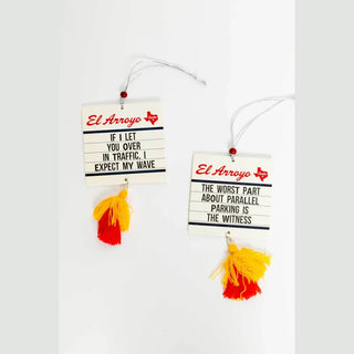 El Arroyo Car Accessories Parallel Parking El Arroyo Car Air Freshener