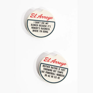 El Arroyo Car Coaster Set