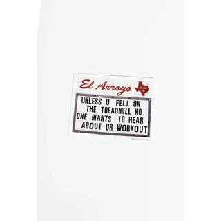 El Arroyo Stationary Workout El Arroyo Sticker