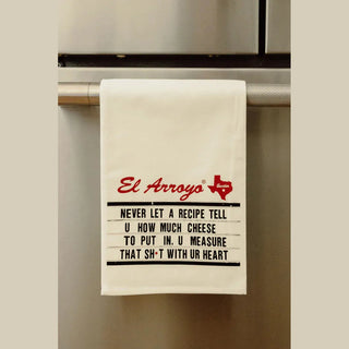 El Arroyo Dish Towel Measure That El Arroyo Tea Towel