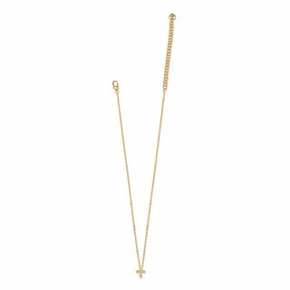 Enchanting Cross Gold Necklace
