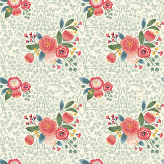 Erin & Ben Co Zara Floral Linen Quilt