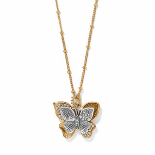 Brighton Women's Necklaces Everbloom Flutter Pave Necklace
